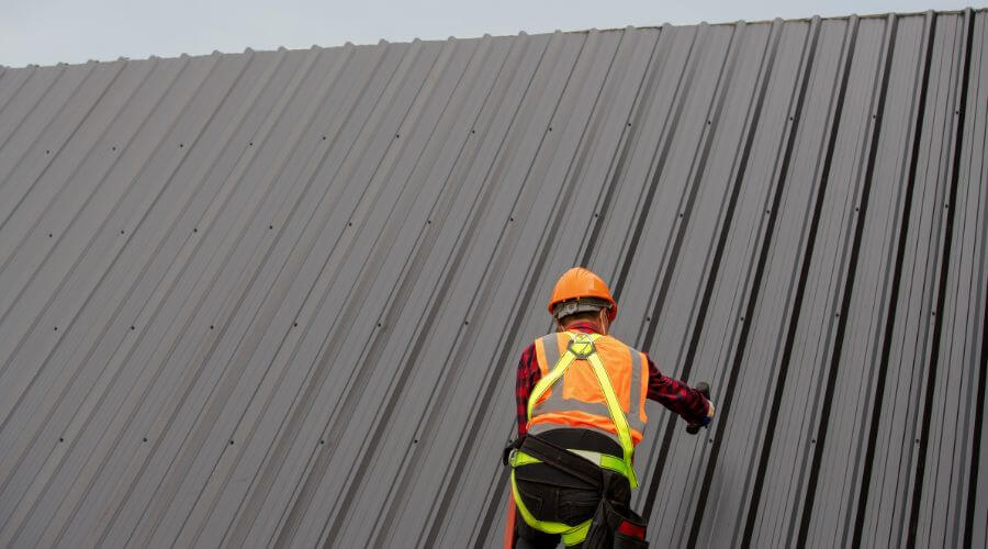 Professional metal roof installation services in Swedesburg, IA